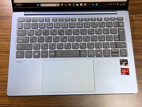 NEC LAVIE N13 Slim キーボード配列