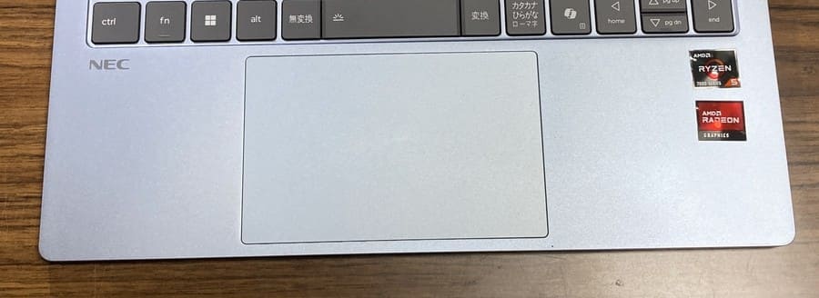 NEC LAVIE Direct N13 Slim タッチパッド