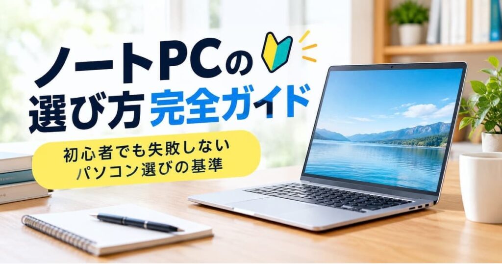 ノートPCの選び方完全ガイド